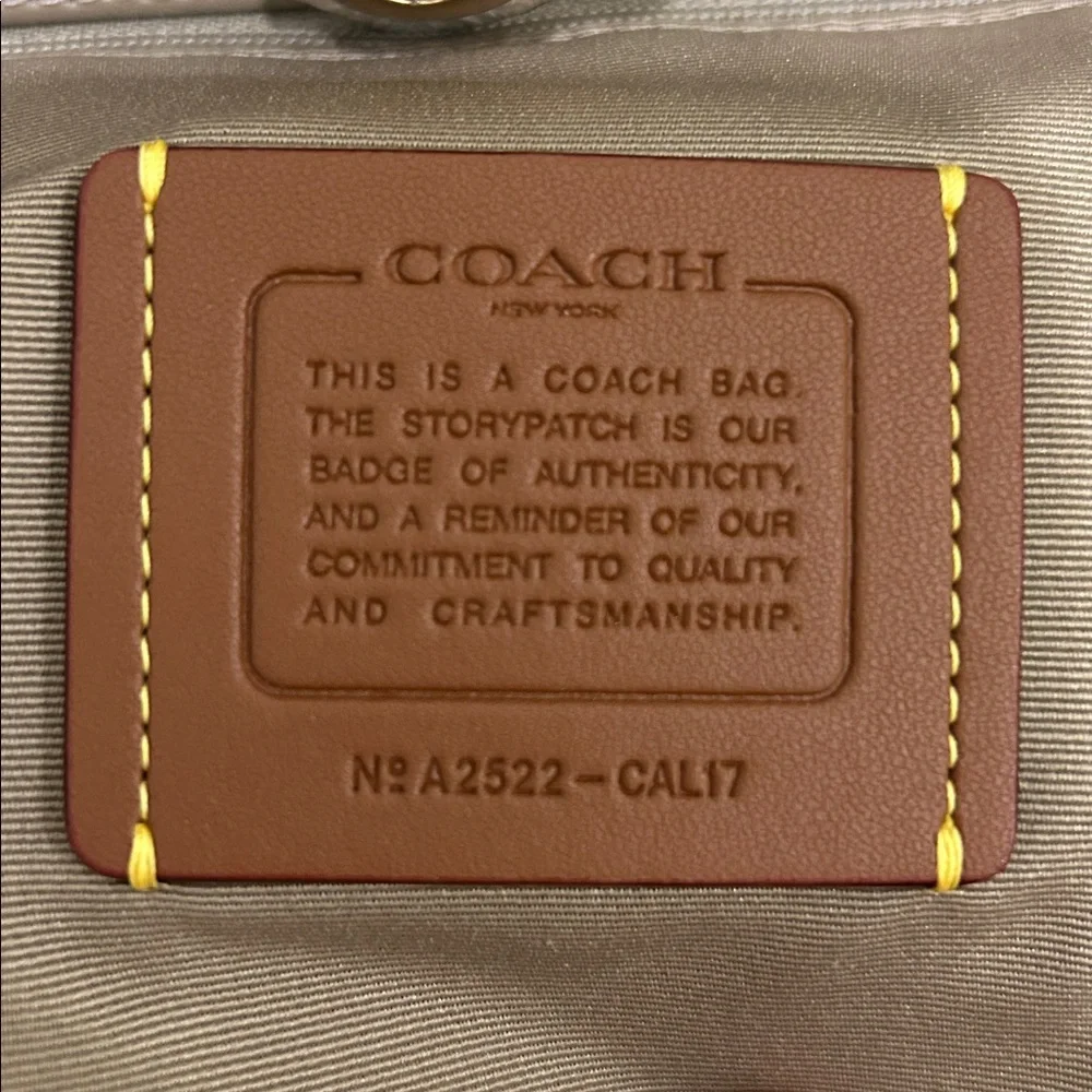 Coach (NWT) Hadley Turnlock Tote Bag - Picture 4 of 17